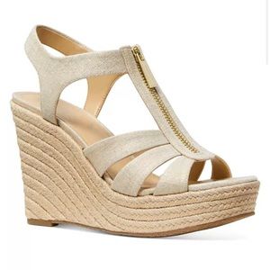 Brand new Michael Kora platform sandals